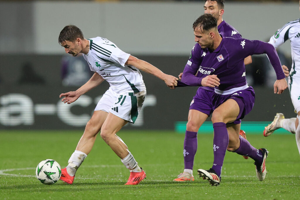 ACF Fiorentina v Panathinaikos FC - UEFA Conference League 2024/25 Round of 16 Second Leg