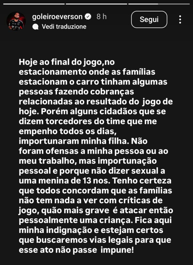Altético Mineiro Everson