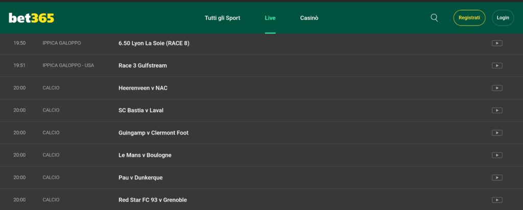 Bastia-Laval-Bet365
