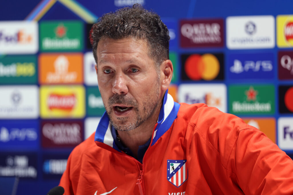Atletico de Madrid Training Session And Press Conference - UEFA Champions League 2025/26 League Phase MD3