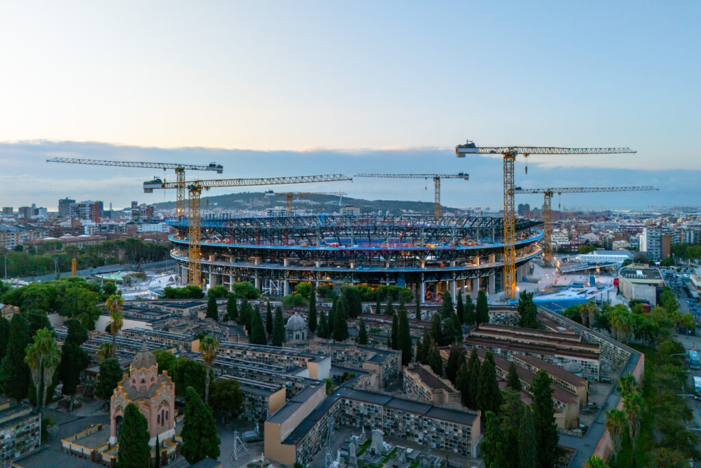 General Aerial View Of The Camp Nou