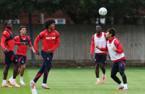 Crystal Palace FC Training Session And Press Conference - UEFA Conference League 2025/26 League Phase MD1