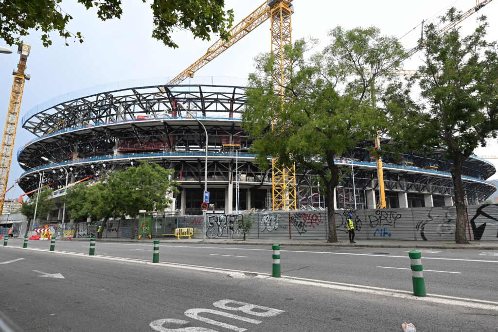 Camp Nou Construction Development
