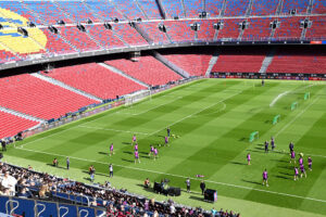 FC Barcelona Open Training Session in Spotify Camp Nou