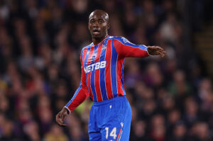 Jean-Philippe Mateta con la maglia del Crystal Palace - Getty Images