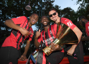AC Milan Serie A Victory Parade