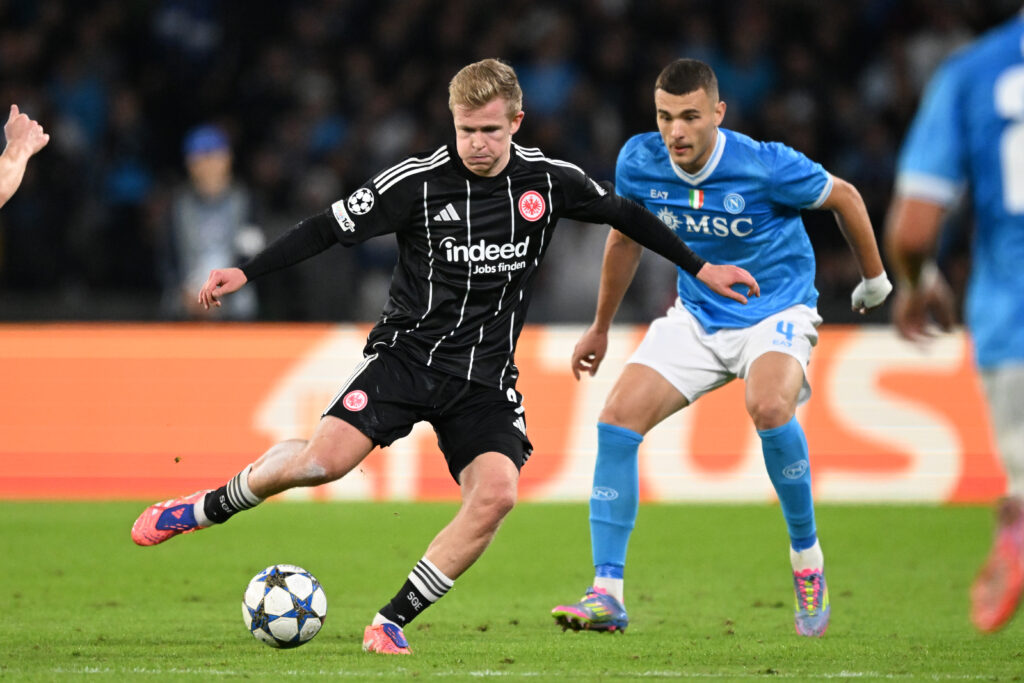 SSC Napoli v Eintracht Frankfurt - UEFA Champions League 2025/26 League Phase MD4