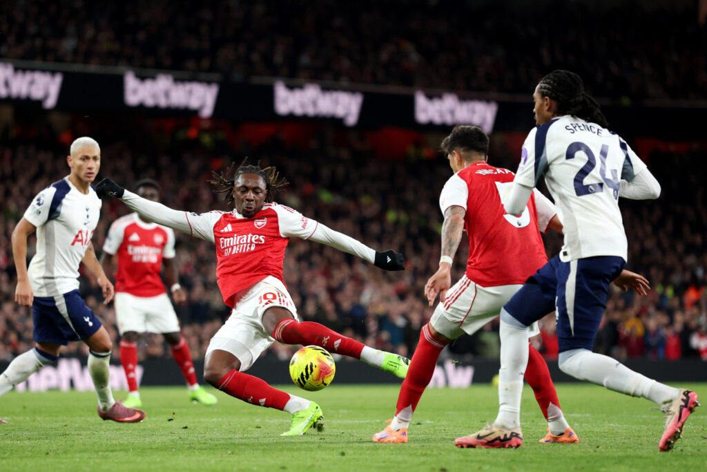 Eberechi Eze, tripletta nel North London derby - Ph GettyImages