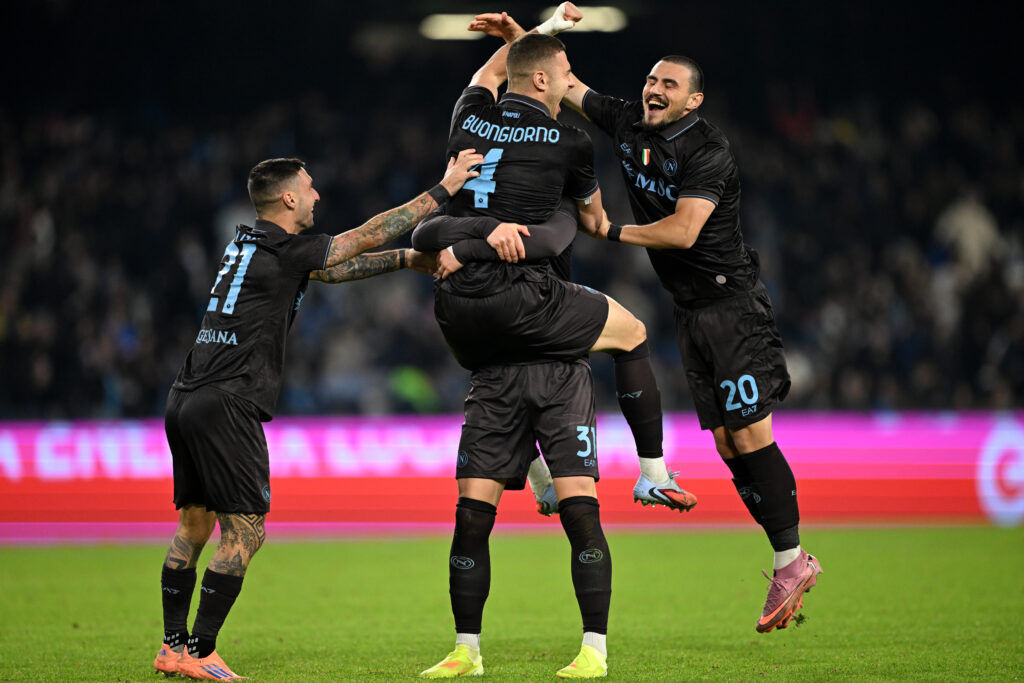 SSC Napoli v Cagliari Calcio - Coppa Italia