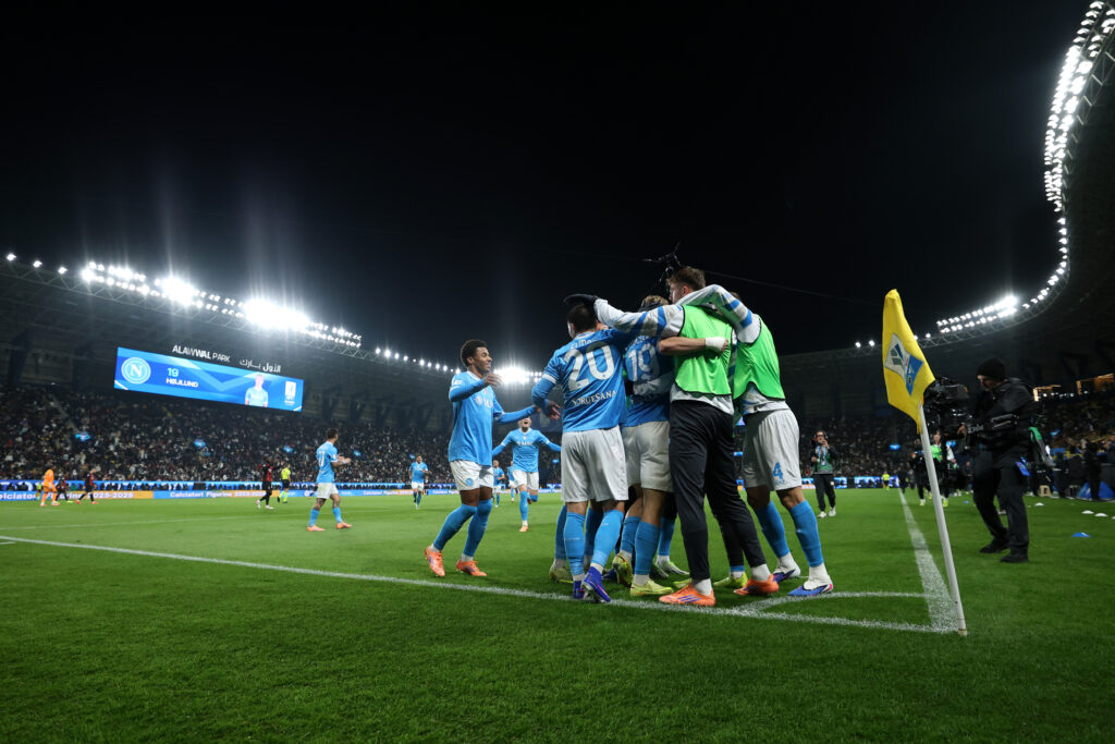 SSC Napoli v AC Milan - Supercoppa Italiana Semifinal