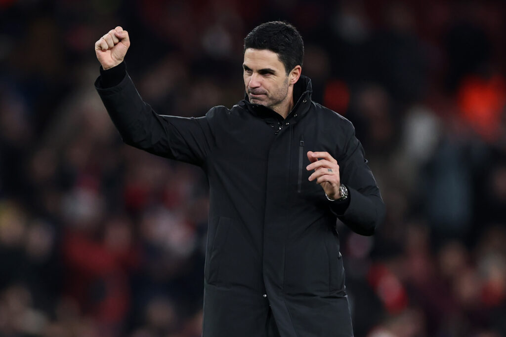 Mikel Arteta, allenatore Arsenal dopo il pareggio a Sunderland - Ph GettyImages