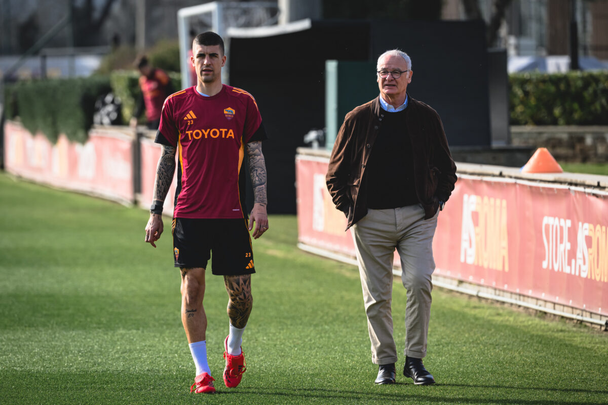 AS Roma Training Session
