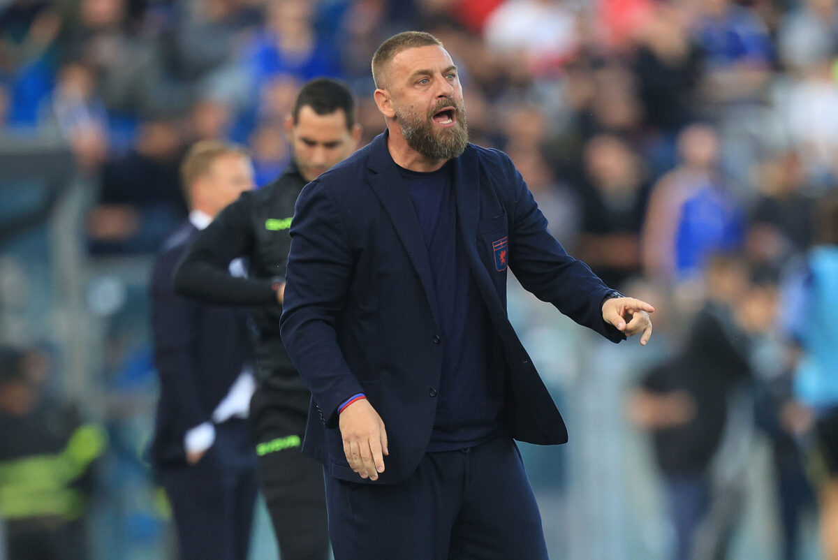 Daniele De Rossi, allenatore del Genoa