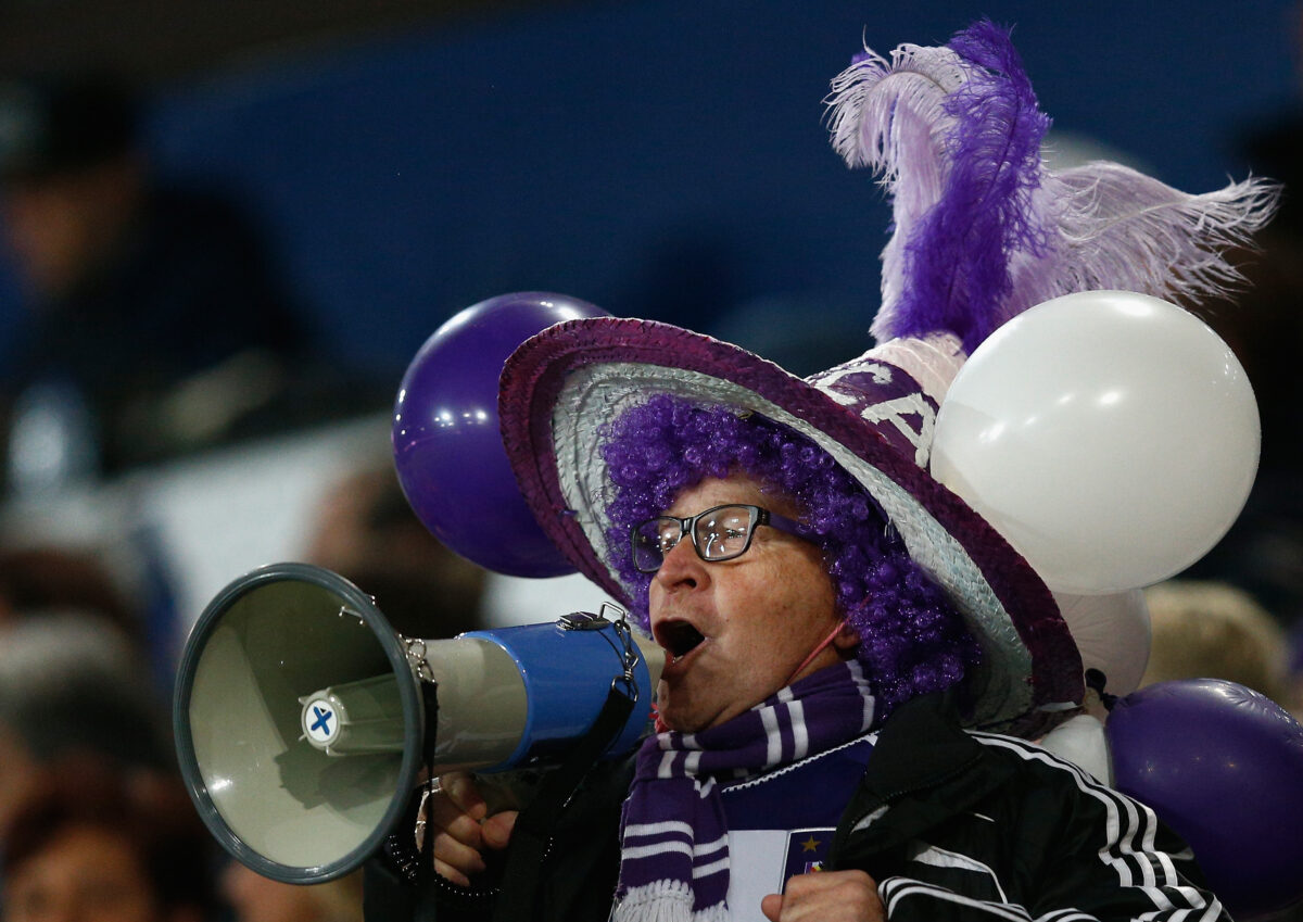 Anderlecht v Olympiakos FC - UEFA Europa League Round of 32: First Leg