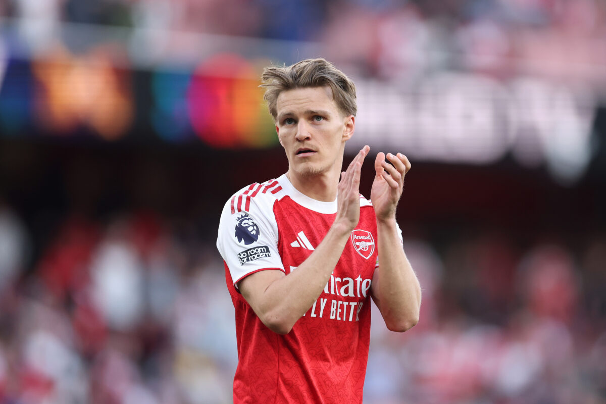 Martin Ødegaard, centrocampista e capitano dell'Arsenal - Ph Getty Images