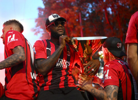 AC Milan Serie A Victory Parade