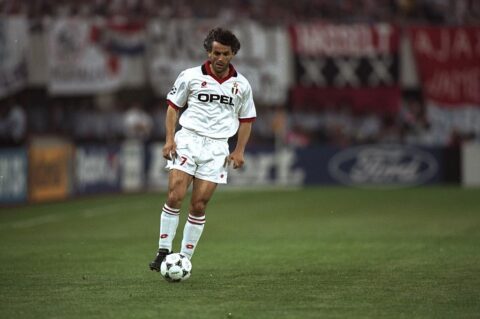 Roberto Donadoni of AC Milan
