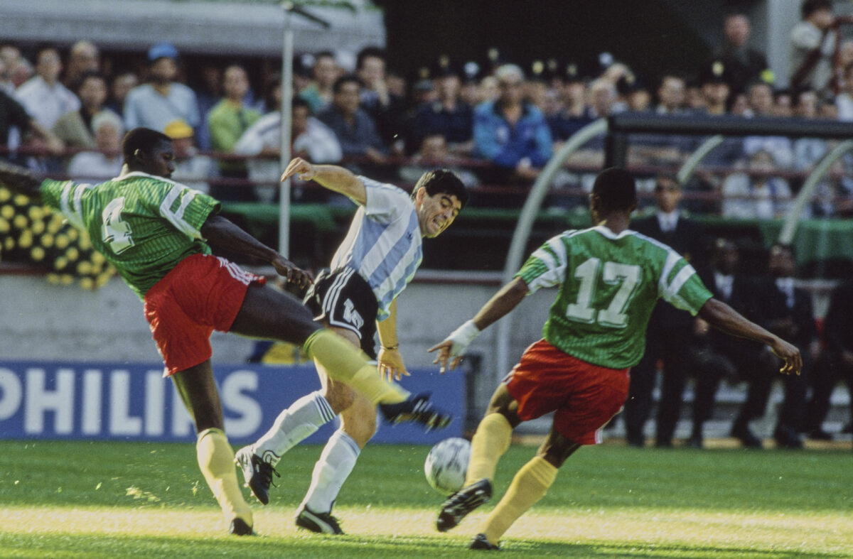 1990 FIFA World Cup Group B - Argentina V Cameroon