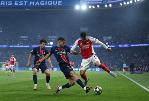 Paris Saint-Germain v Arsenal FC - UEFA Champions League 2024/25 Semi Final Second Leg