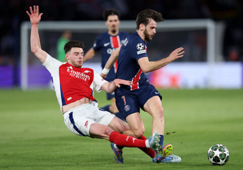 Paris Saint-Germain v Arsenal FC - UEFA Champions League 2024/25 Semi Final Second Leg