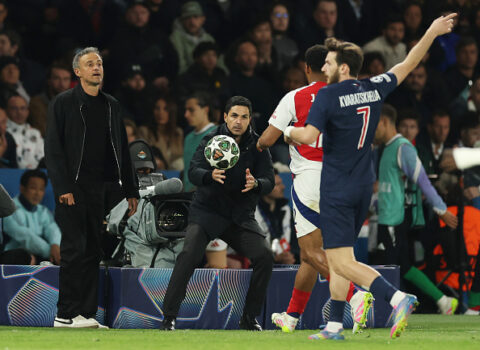 Paris Saint-Germain v Arsenal FC - UEFA Champions League 2024/25 Semi Final Second Leg