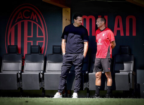 Allegri e Ibrahimovic, Milan