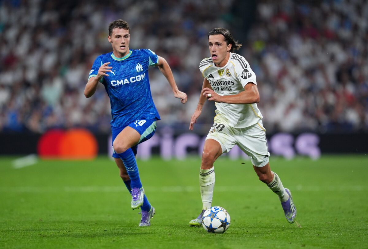 Real Madrid C.F. v Olympique de Marseille - UEFA Champions League 2025/26 League Phase MD1