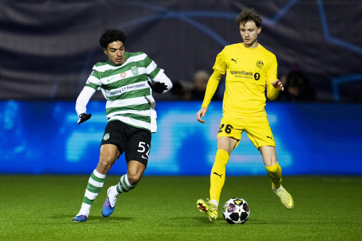 FK Bodo/Glimt v Sporting Clube de Portugal - UEFA Champions League 2025/26 Round of 16 First Leg