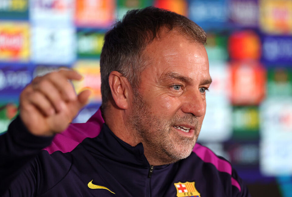Barcellona, Flick scherza su Espanyol-Real Madrid: 