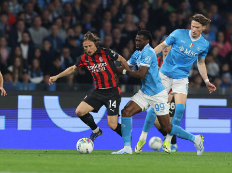 SSC Napoli v AC Milan - Serie A
