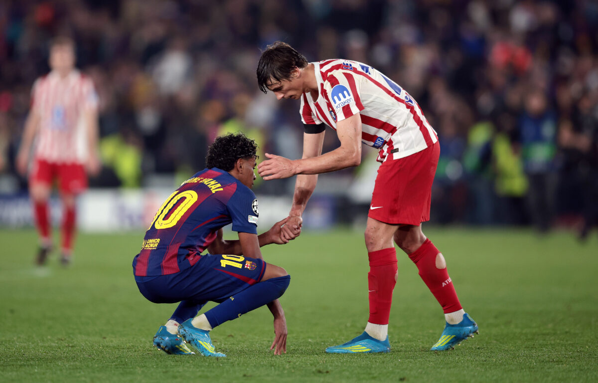 FC Barcelona v Atletico de Madrid - UEFA Champions League 2025/26 Quarter-Final First Leg