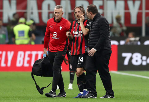 Modric infortunio