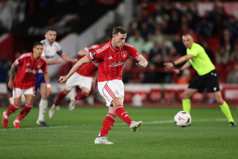 Nottingham Forest FC v Aston Villa FC - UEFA Europa League 2025/26 Semi-Final First Leg