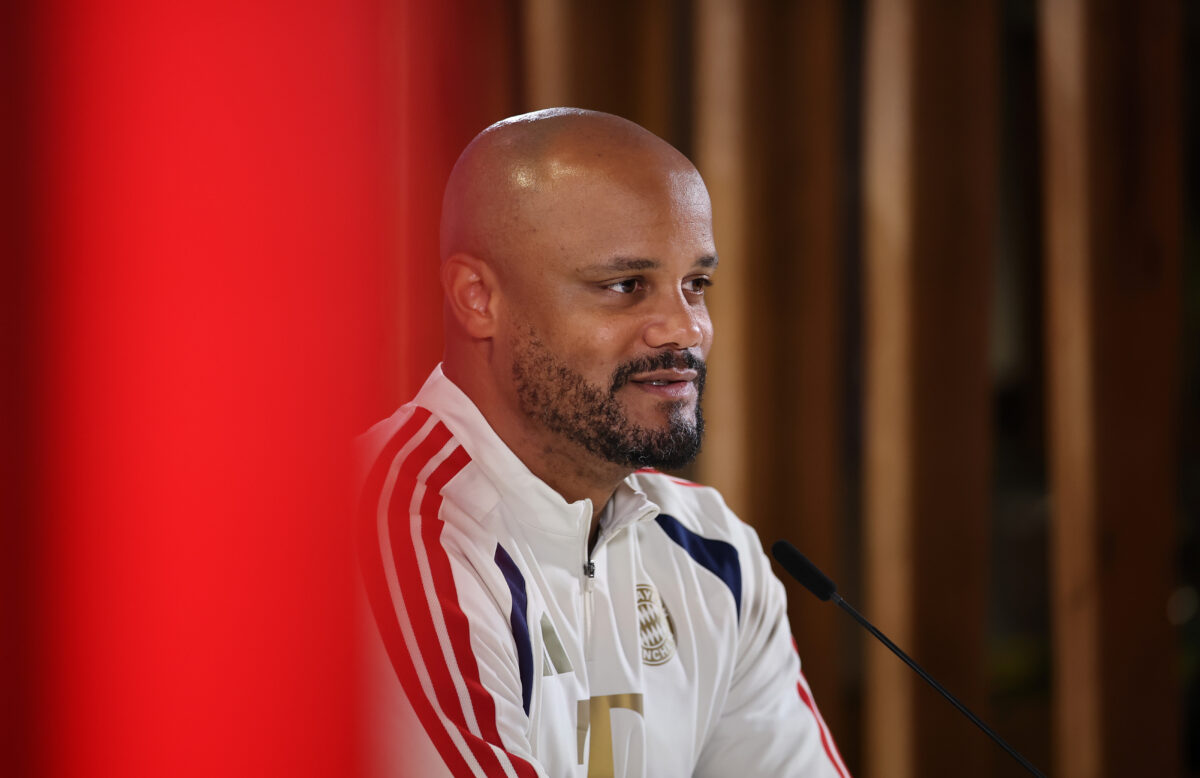 FC Bayern München Training Session And Press Conference - UEFA Champions League 2025/26 Semi Final Second Leg