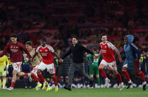 Arsenal FC v Atletico de Madrid - UEFA Champions League 2025/26 Semi Final Second Leg