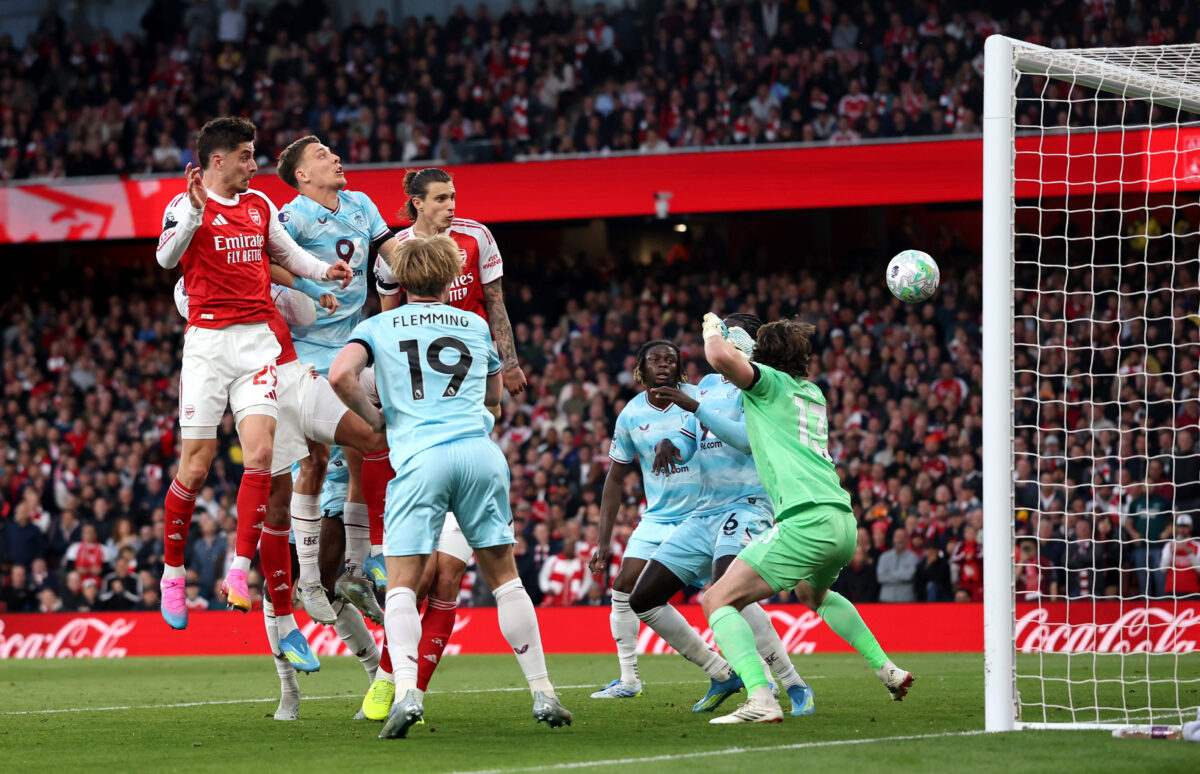 Gol di Kai Havertz in Arsenal - Burnley del 19 Maggio 2026 - Ph Getty Images