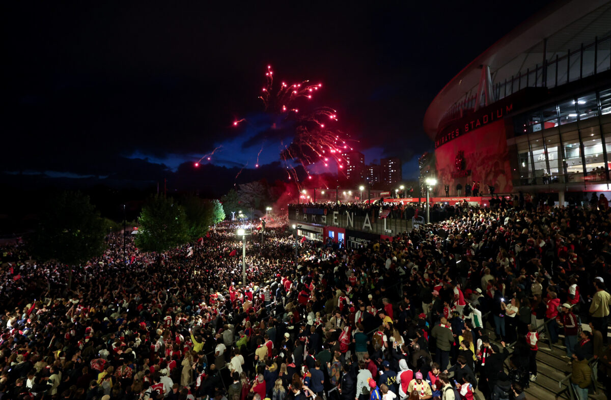 La festa dell'Arsenal per il titolo numero 14 (19 Maggio 2026) - Ph Getty Images