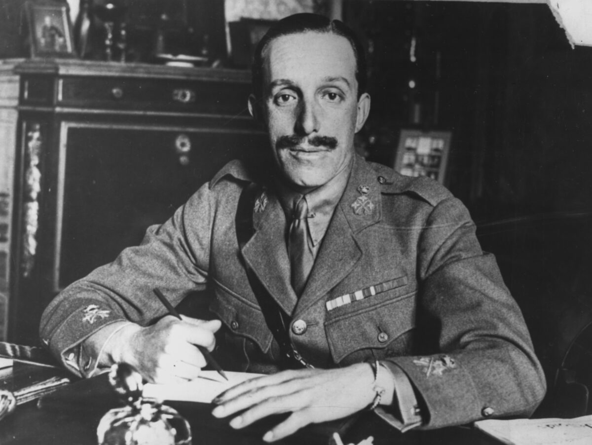 King Alfonso XIII Of Spain