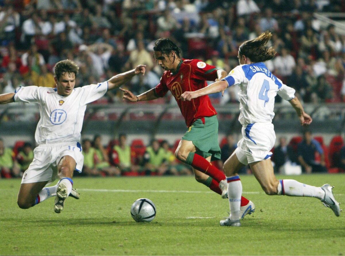 Fussball: EM 2004 in Portugal, RUS-POR