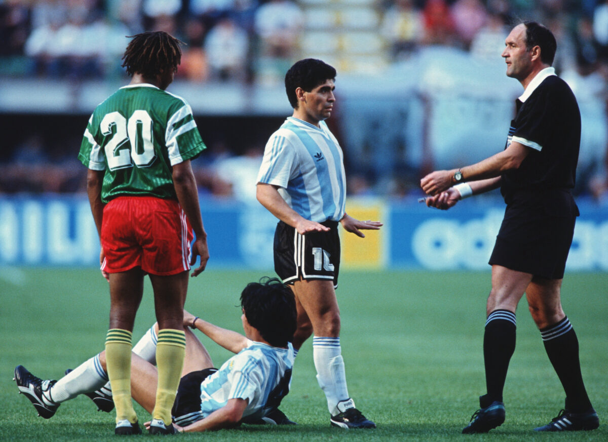 ITA: FIFA World Cup 1990 - Argentina v Cameroon