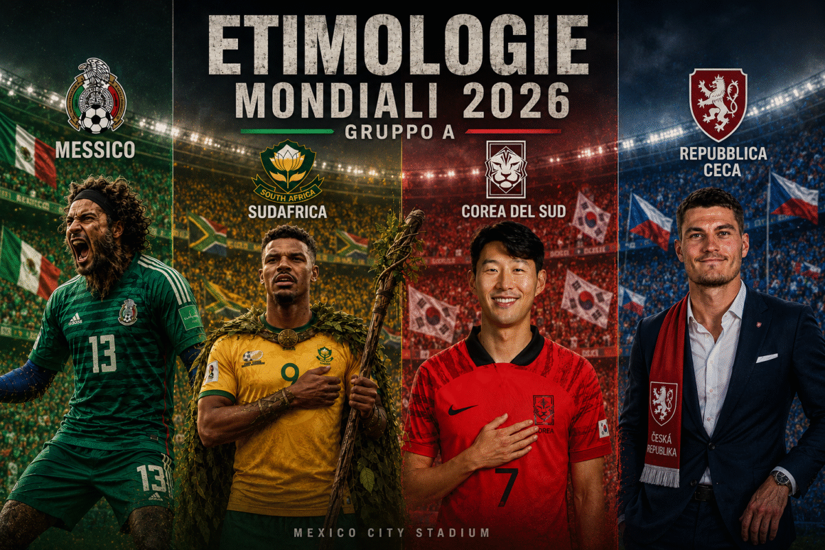 Etimologie Mondiali - Gruppo A