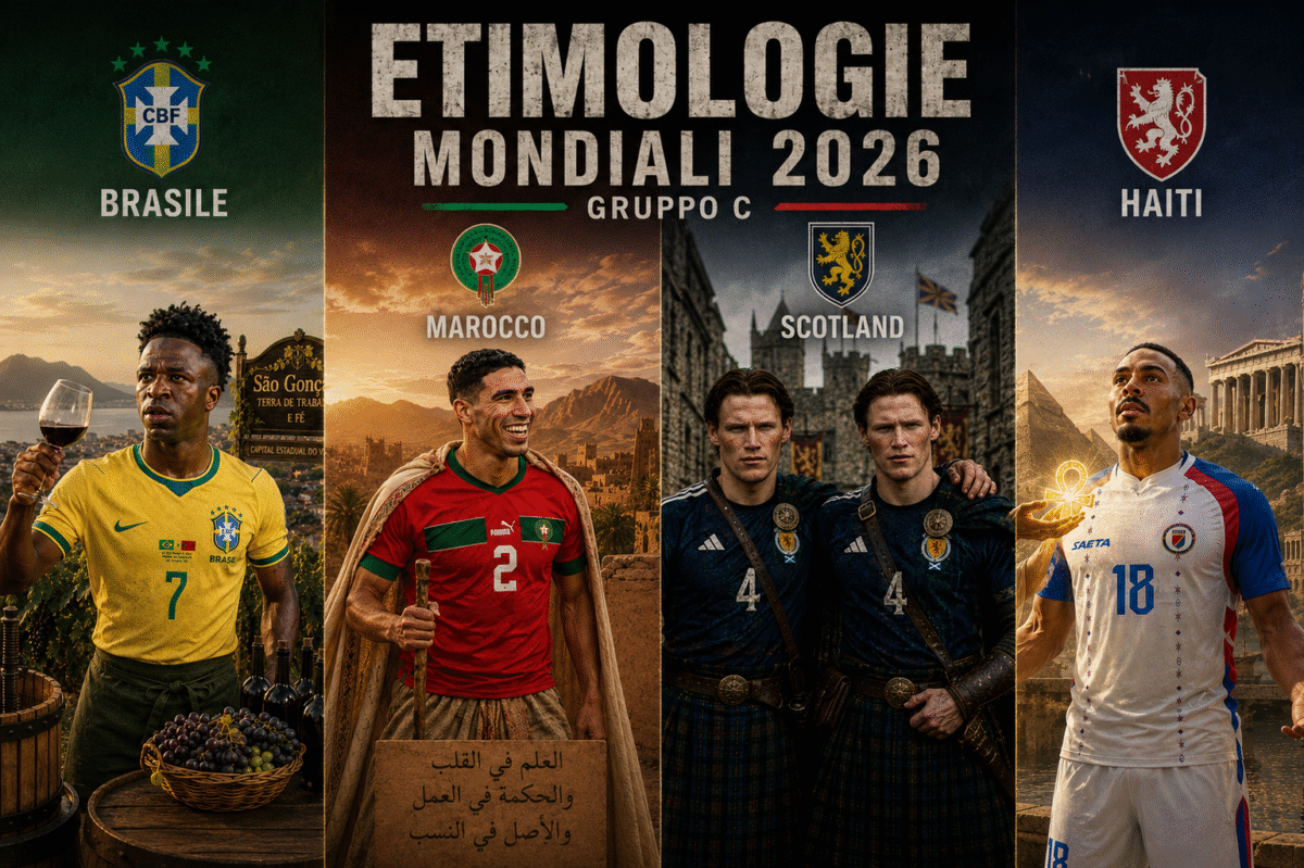 Etimologie Mondiale 2026 Gruppo C