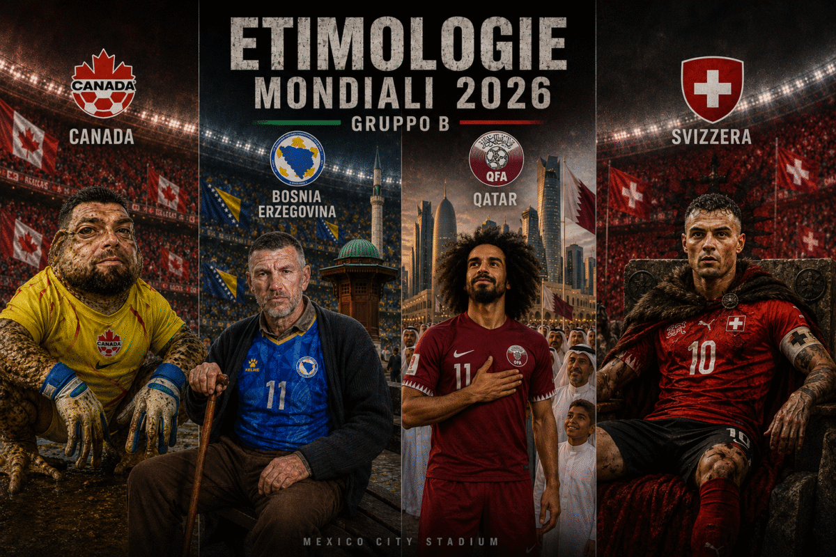 Etimologie Mondiali Gruppo B