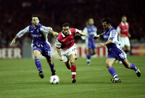 Overmars, Rossitto and Di Livio Overmars, Rossitto and Di Livio