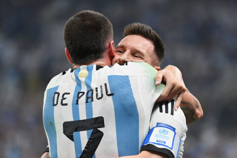 De Paul e Messi, Argentina