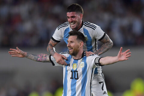 De Paul e Messi, Argentina