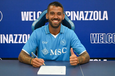 SSC Napoli Unveil New Signing Leonardo Spinazzola