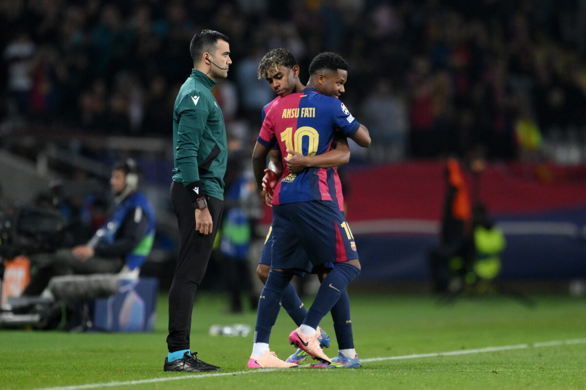 FC Barcelona v Borussia Dortmund - UEFA Champions League 2024/25 Quarter Final First Leg