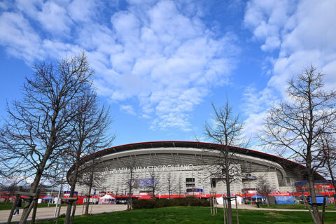 Atlético Madrid paseo de las leyendas