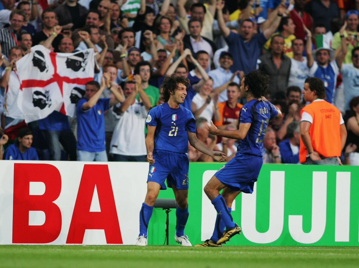 Group E Italy v Ghana - World Cup 2006